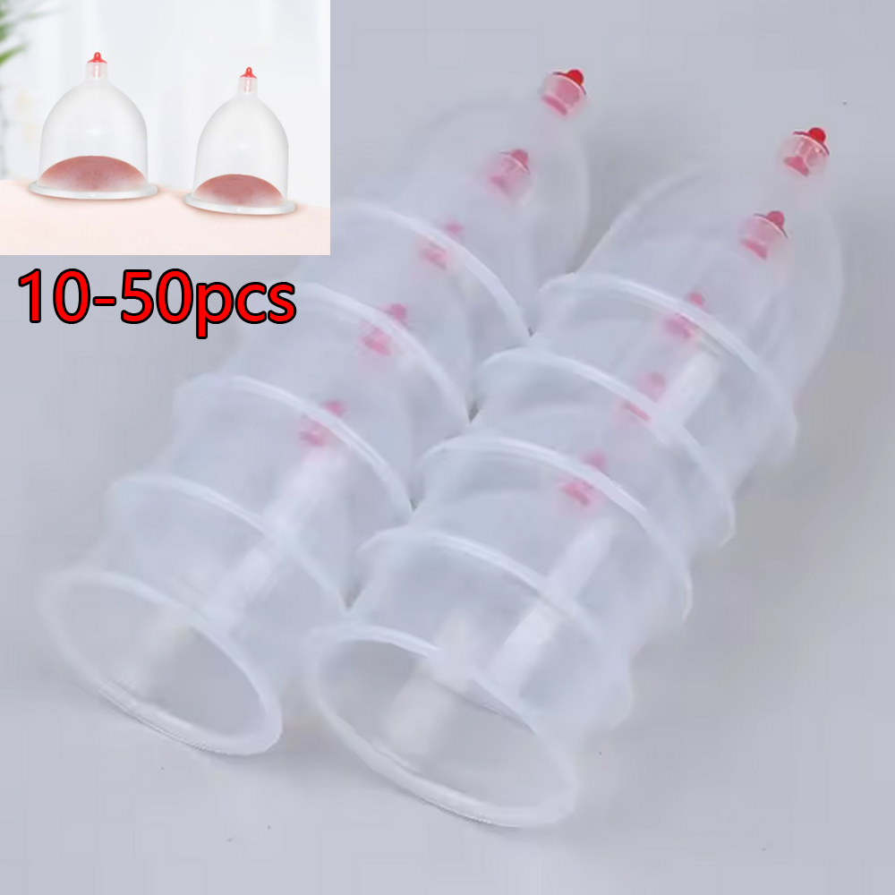 Plastic Cup 50Pcs - 10-50Pcs 2 Sizes Portable Cupping Cups