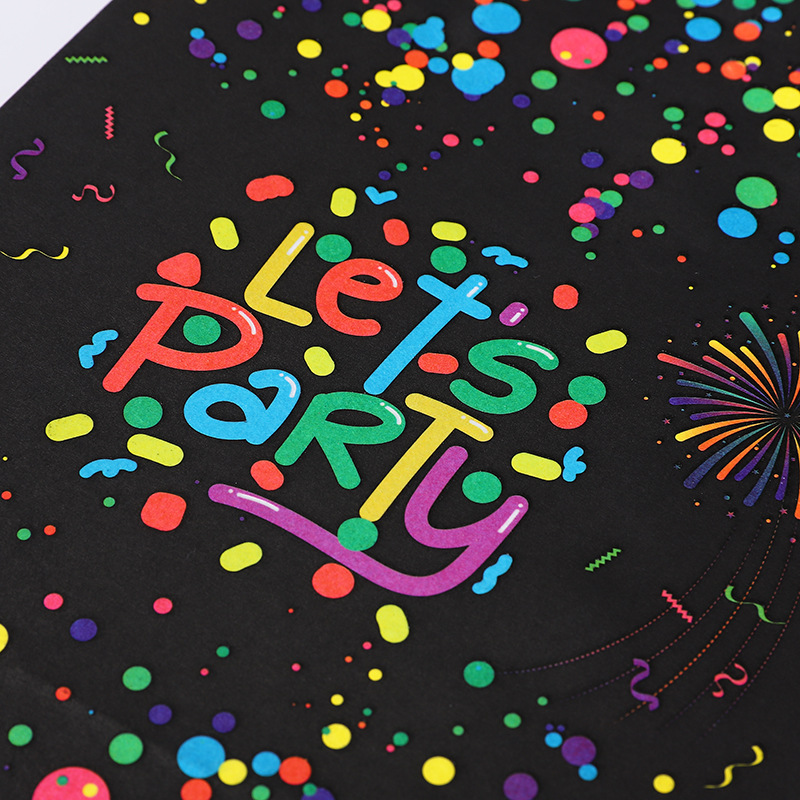 Glow In Dark Paper Gift Bag Ne - Let'S Party Event Supply 评论和价格