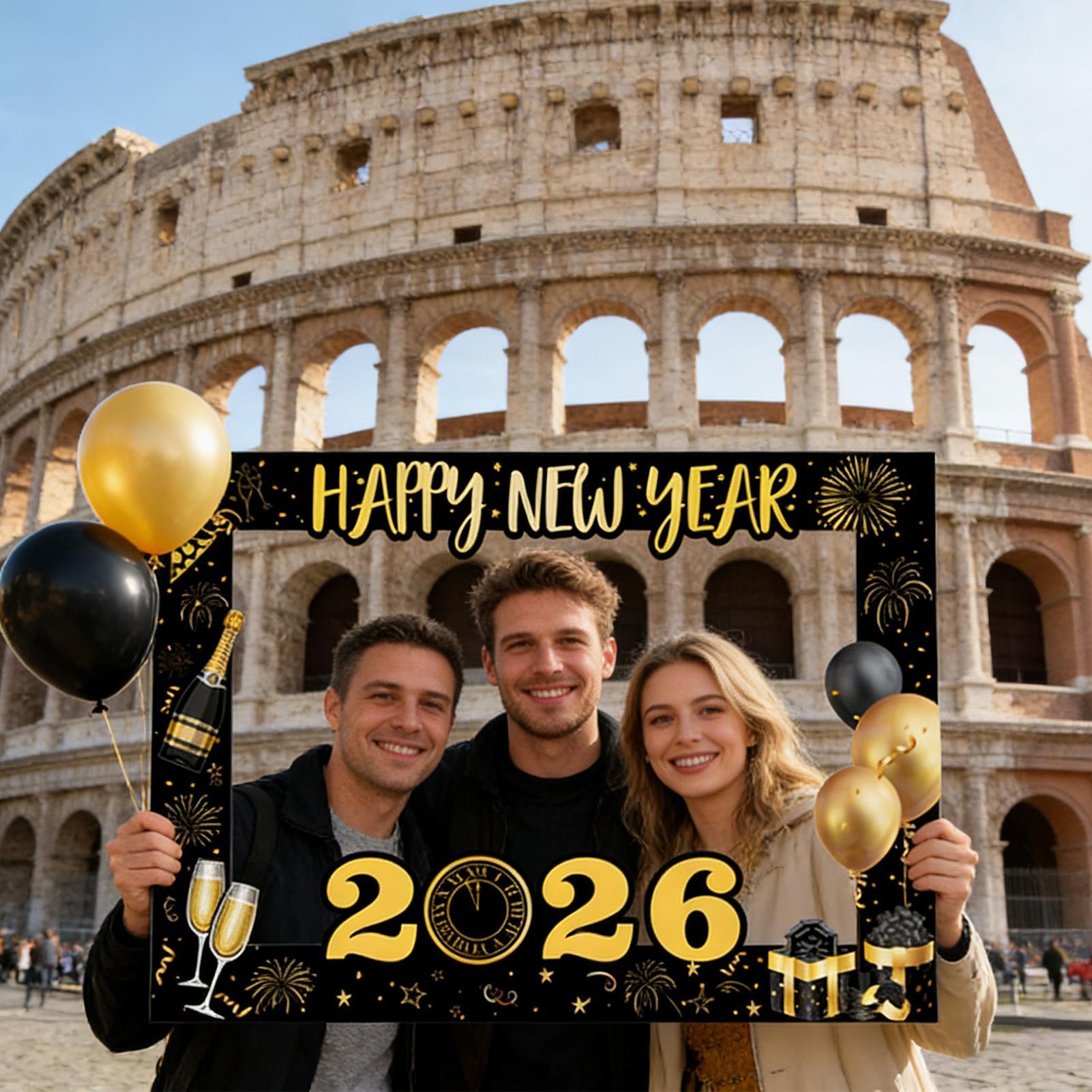 New Years Photo Booth Props Ph - Photo Booth Frame 评论和价格