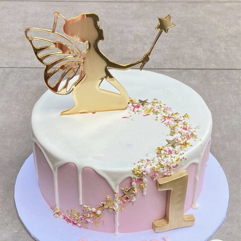 Rose Gold Castle Acrylic Cake  - Supply Event 评论和价格