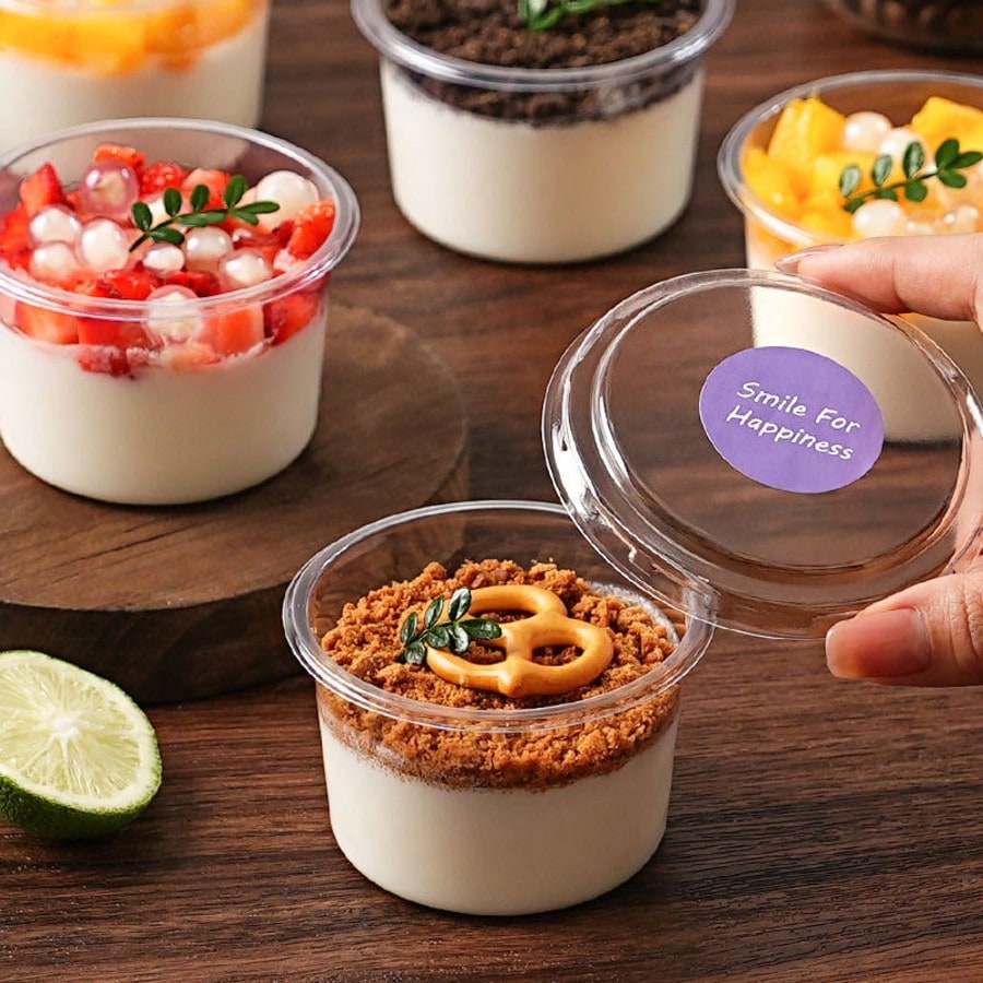 50/100PCS 250ML Disposable Pla - Plastic Cup 50Pcs 评论和价格