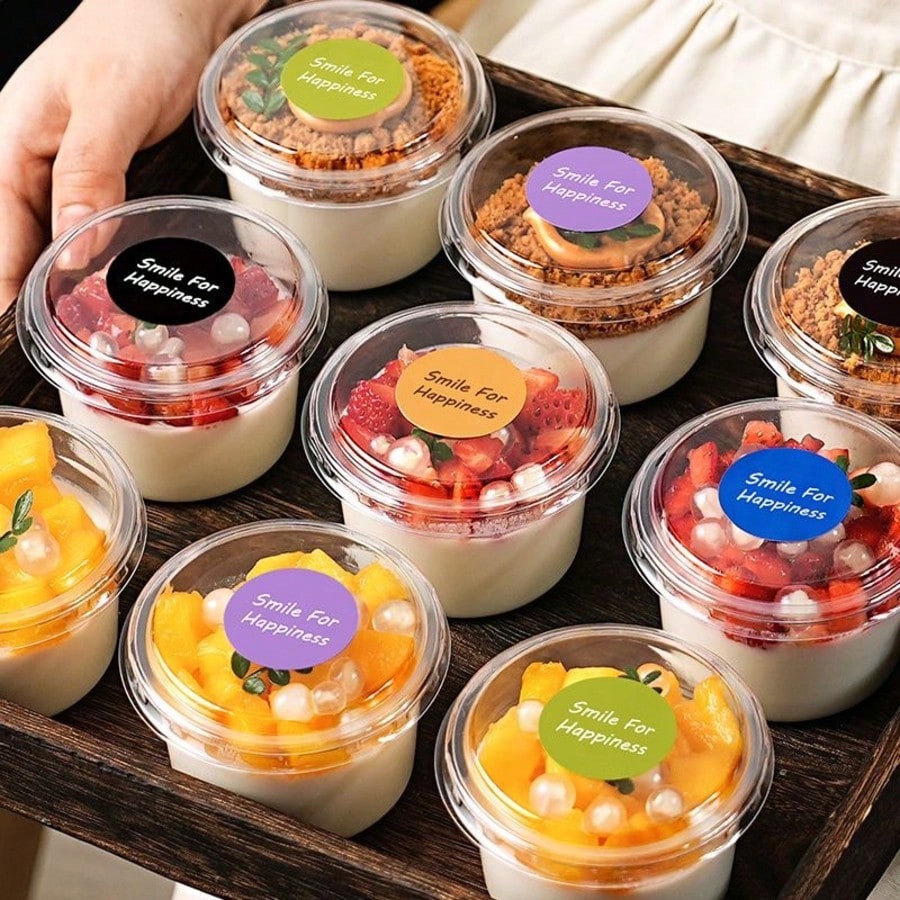 50/100PCS 250ML Disposable Pla - Plastic Cup 50Pcs 评论和价格