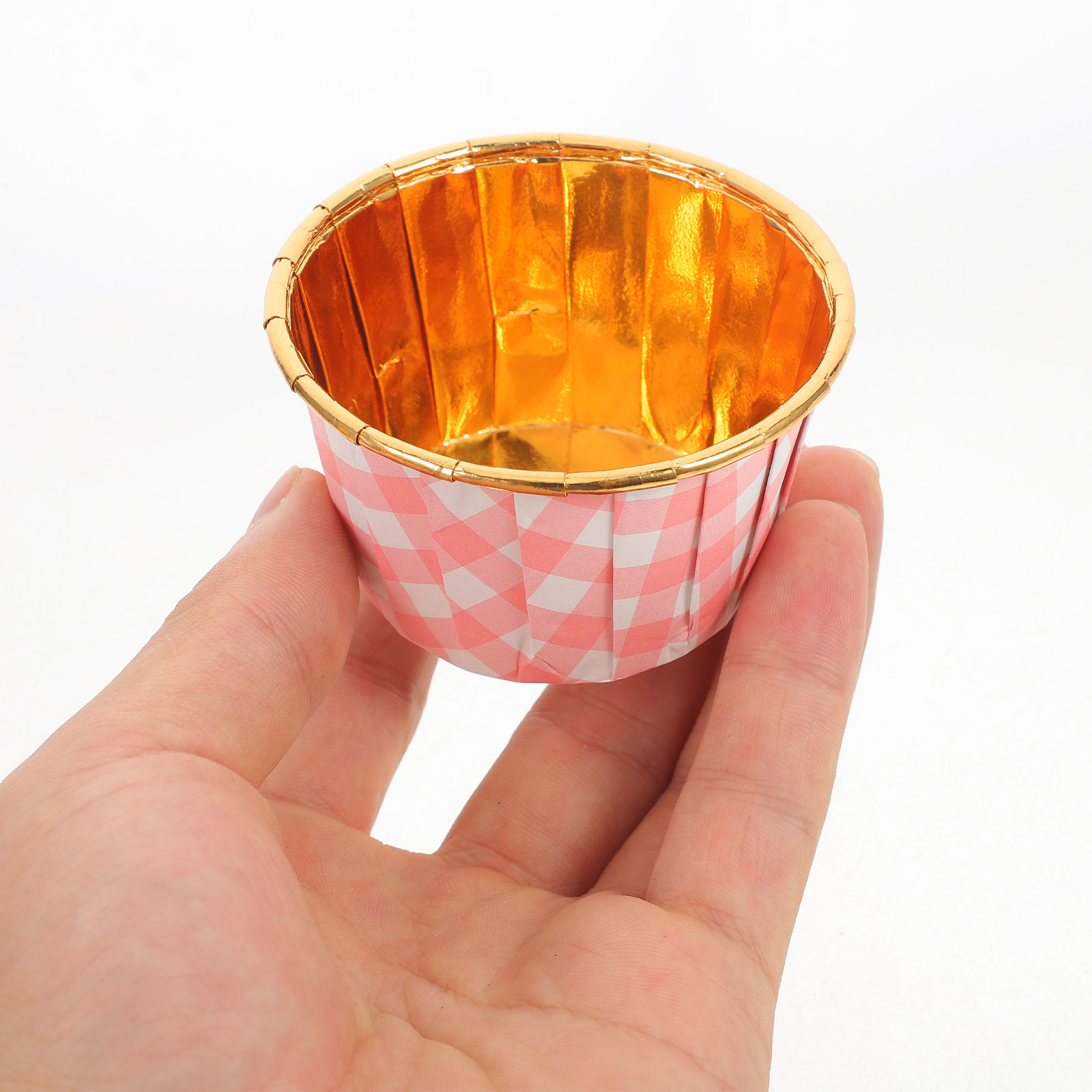 50Pcs Aluminium Foil Cupcake L - Plastic Cup 50Pcs 评论和价格