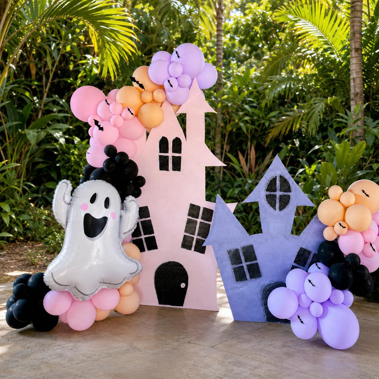 Halloween Balloons Garland Arc - Balloon Arch Kit 评论和价格