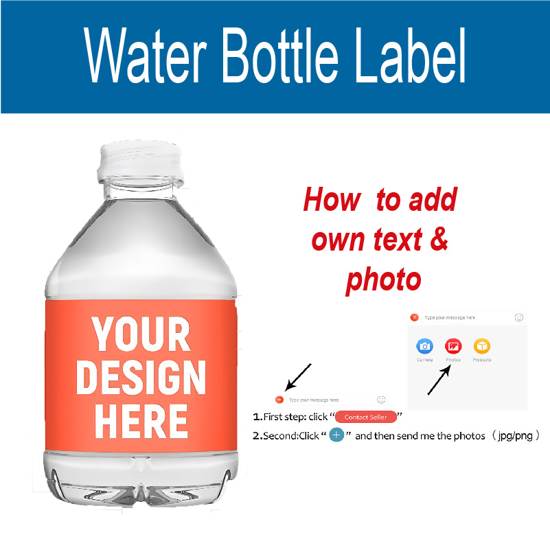 Custom Water Bottle Label, Per - Party Event Supplier 评论和价格