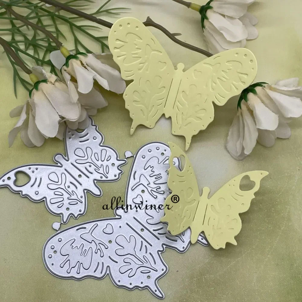 Layered Butterfly Die Cuts Ins - Papercraft Supply Invitation 评论和价格