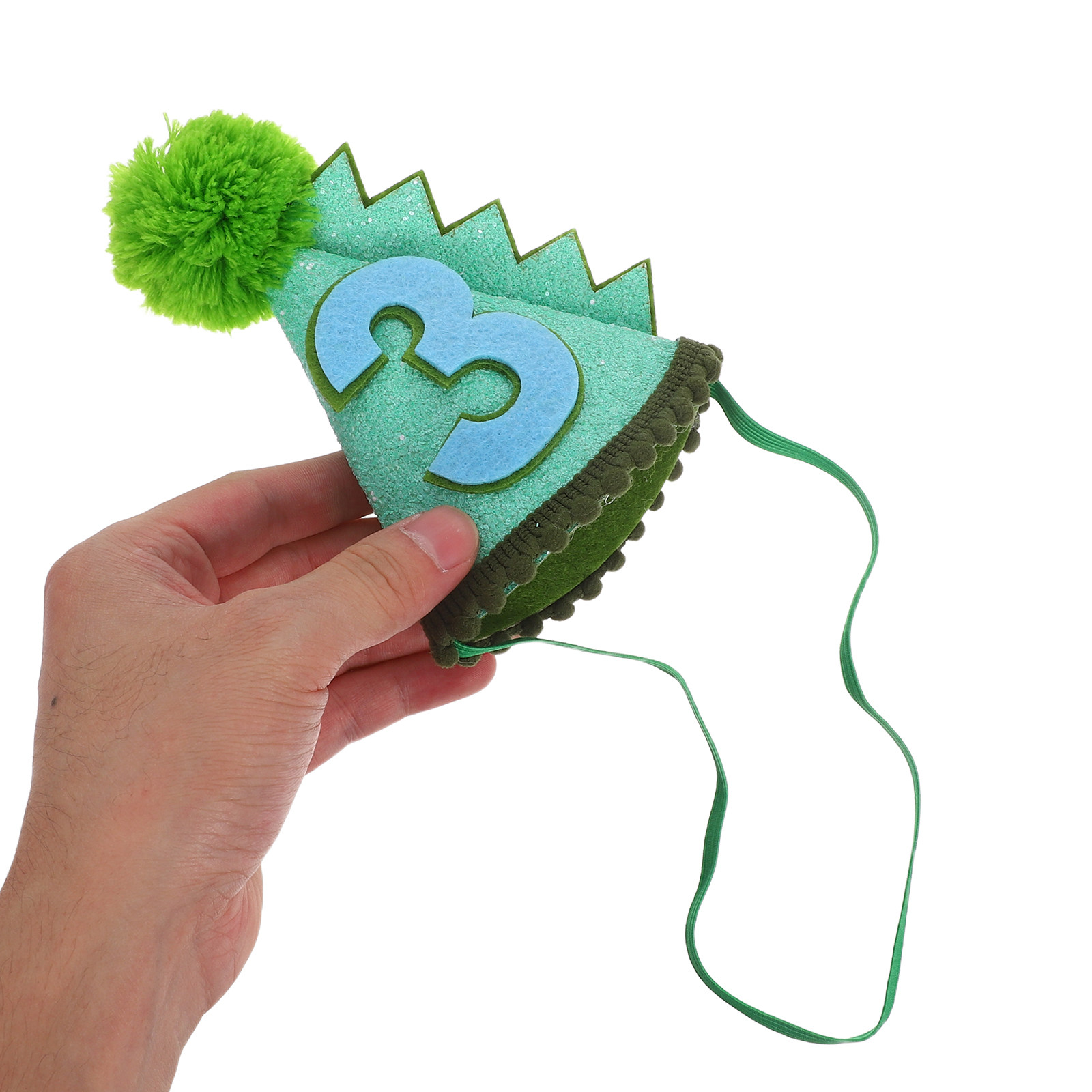 Green Dinosaur Cone Birthday H - Party Hat Cone 评论和价格